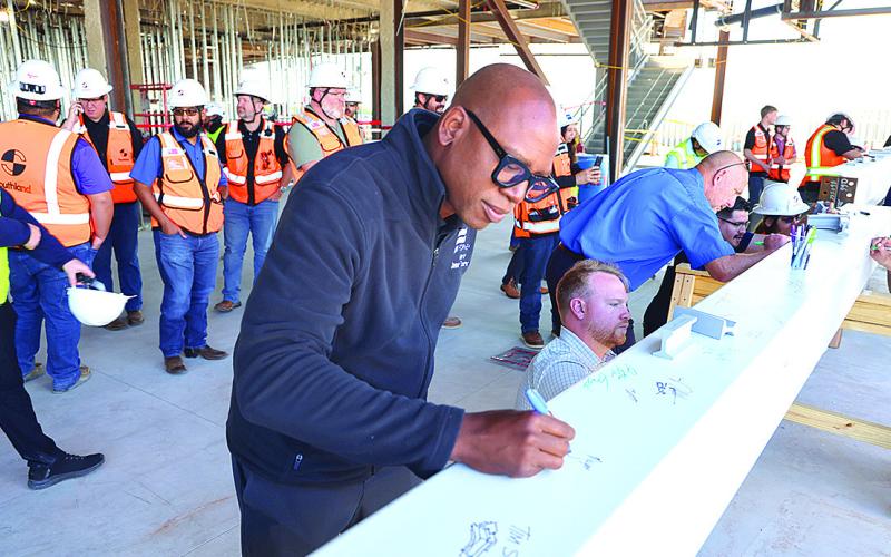 Topping Out Ceremony Marks Major Milestone for Future Texas Health Forney Hospital