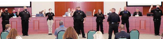Official FISD Police Department Sworn In