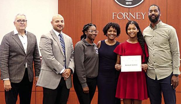 Kennedy Sanders Named Forney ISD