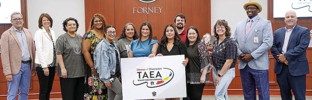 Forney ISD Wins 2025 TAEA District of Distinction Award