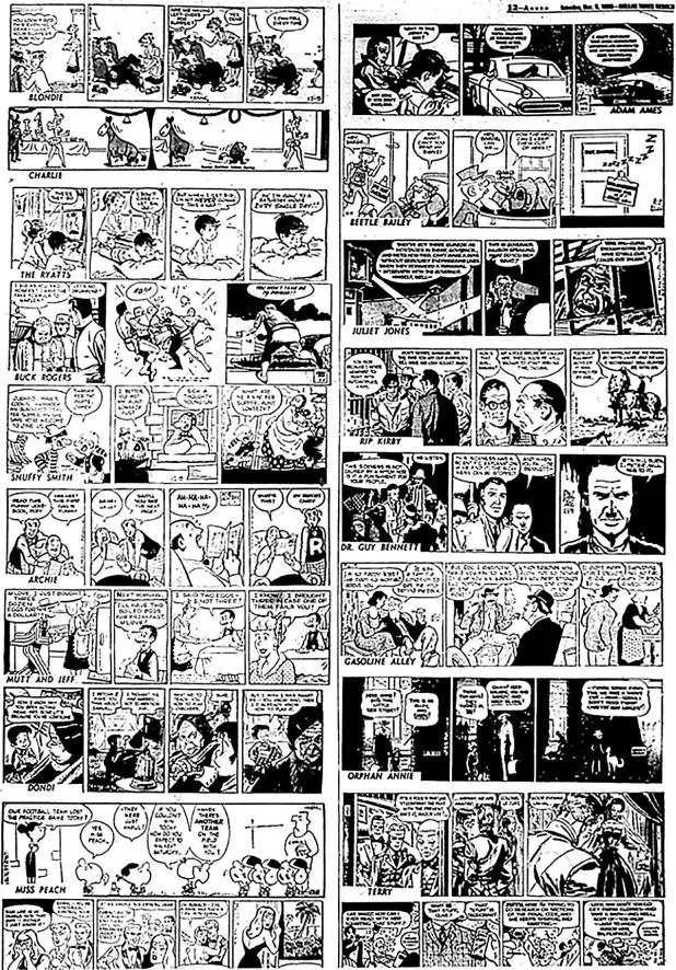 Yes, It’s Sunday, and the “FUNNIES” are in COLOR!