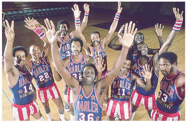 1st time I watched the Harlem GLOBETROTTERS!