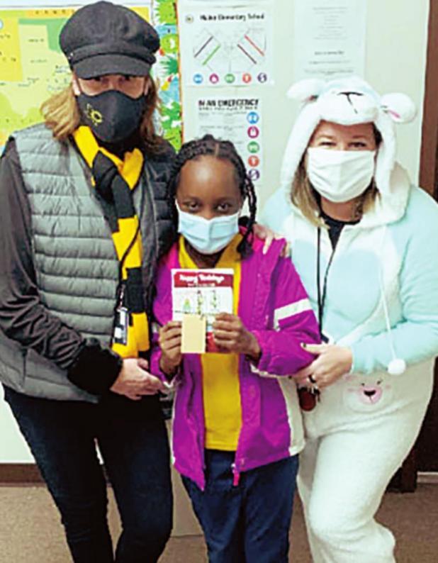 Walker Fourth Grader Wins CISD Holiday Card Contest