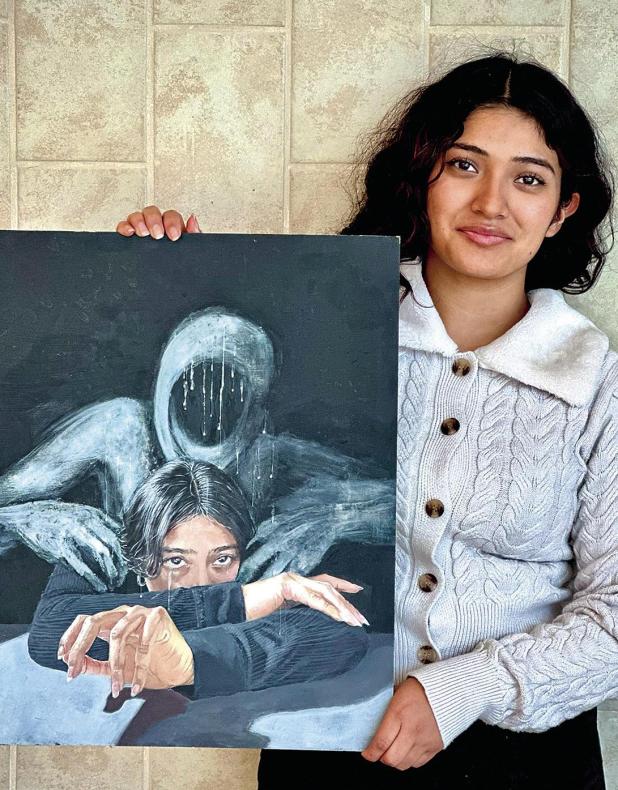 	North Forney Student Artwork on Display at Governor’s Business Office 