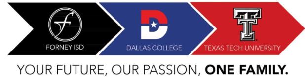 Forney ISD Announces Expanded Partnership with Dallas College