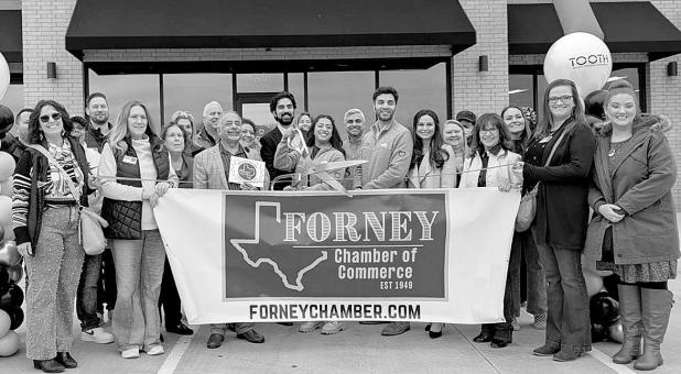 Forney Chamber Ribbon Cutting