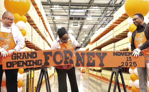 The Home Depot Opens New Store in Forney, Driving Local Jobs and Economic Growth
