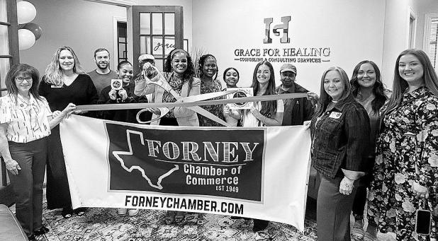 Forney Chamber Ribbon Cutting