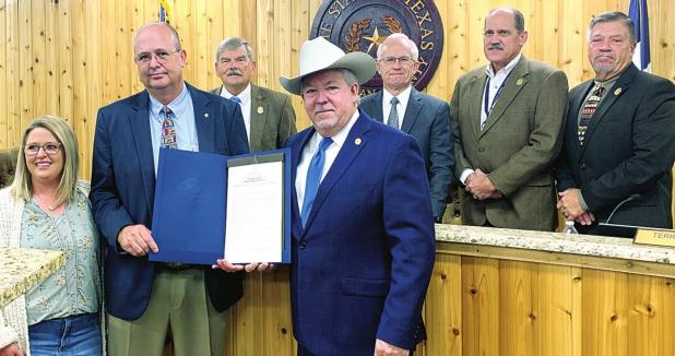 Sheriff Beavers’ Father Honored by State Representative Keith Bell
