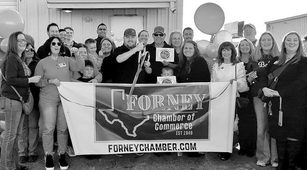 Forney Chamber Ribbon Cutting