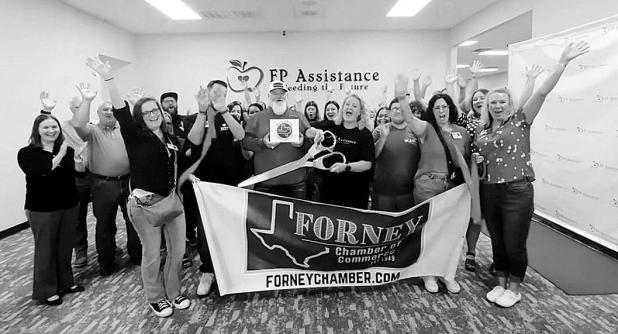 Forney Chamber Ribbon Cutting