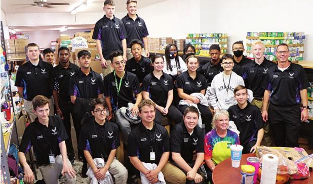 Forney ISD Families, Students and Staff Donate More Than 27,000 Items to the Forney Food Pantry