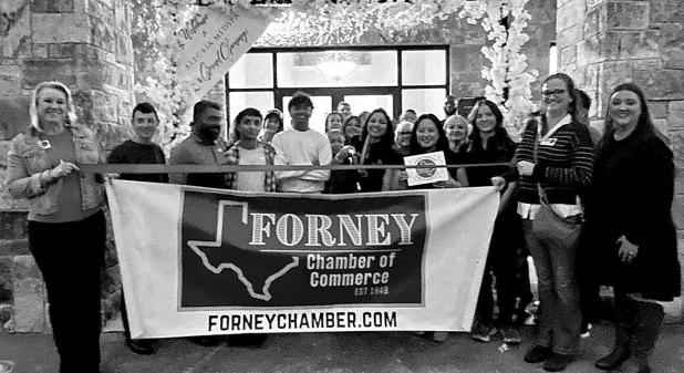 Forney Chamber Ribbon Cutting