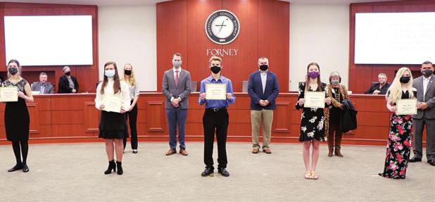 School Board Recognizes Students Named All-State Musicians