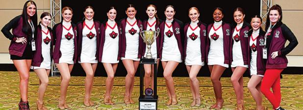 TVCC Cardettes Win Open Pom National Title