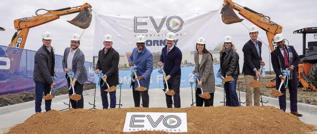 EVO Entertainment Breaks Ground on Major New Entertainment Destination in Forney