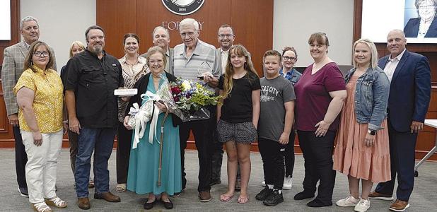 Forney ISD Recognized Barbara Jo Green for Her Service as a Boardmember