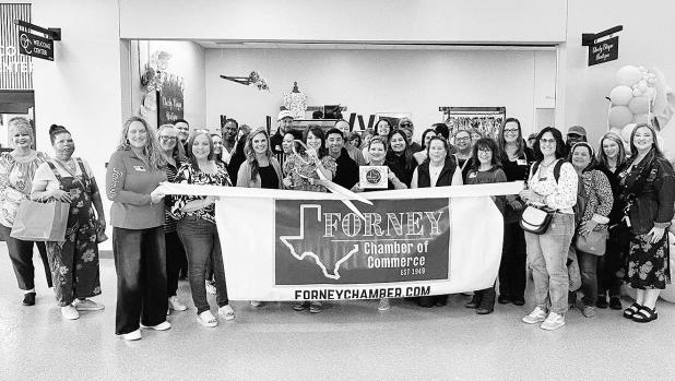 Forney Chamber Ribbon Cutting