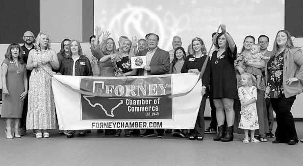 Forney Chamber Ribbon Cutting