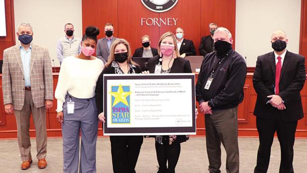 FISD Marketing and Communication Department Wins Texas School Public Relations Association Awards