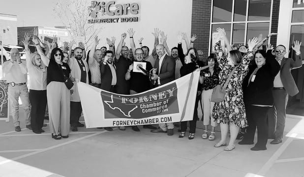 Forney Chamber Ribbon Cutting