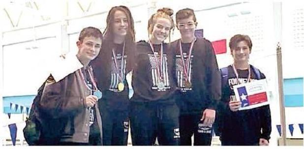 Members of the Forney ISD Swim and Dive Team Win Top Honors at Regional Meet, Advance to State Competition