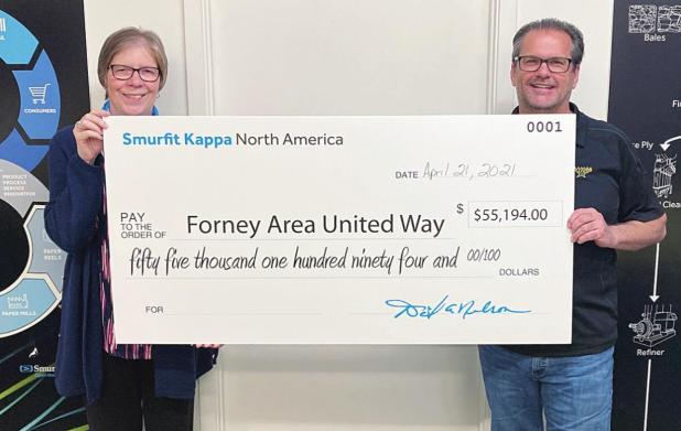Smurfit Kappa Makes Record-Breaking United Way Donation