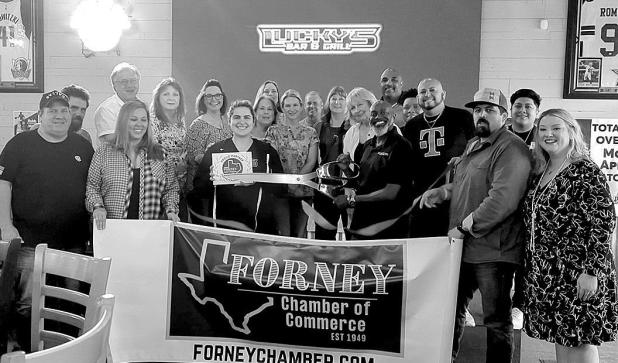 Forney Chamber Ribbon Cutting