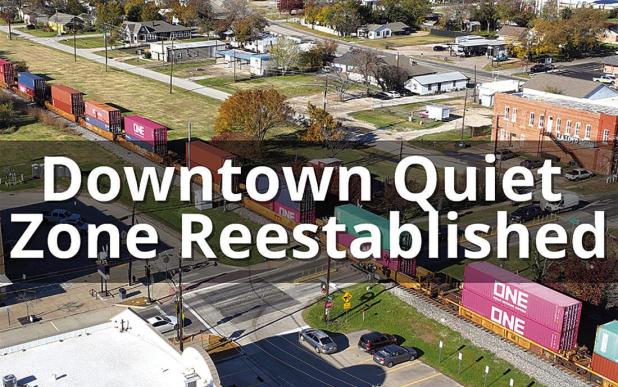 Downtown Forney Quiet Zone Reestablished