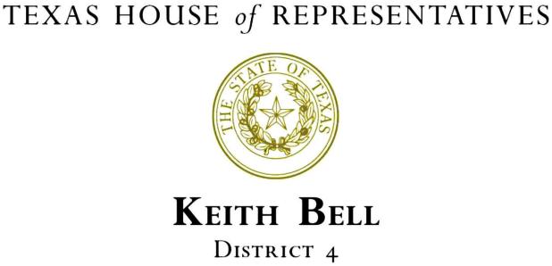 Representative Keith Bell Nominates Crandall Graduate JD Niedzwecki For The Texas Armed Services Scholarship Program