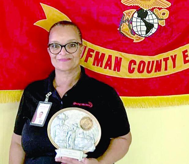 Young Marines Honors Jacqueline Bracey of Heartland as Adult Volunteer of the Year