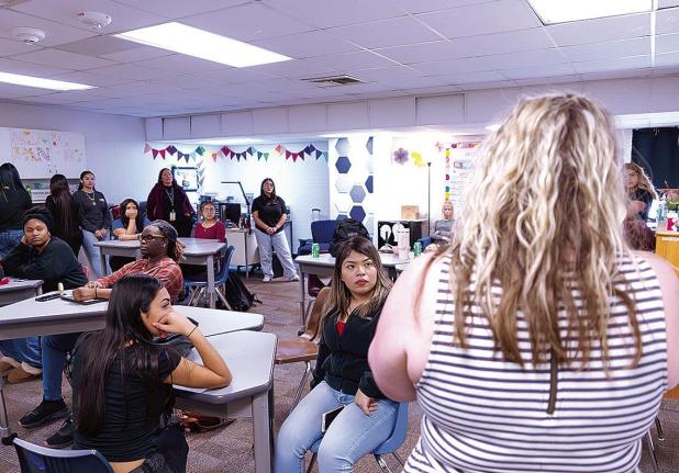 Crandall High School Cosmetology Department Offers Inner Beauty Program for All Students