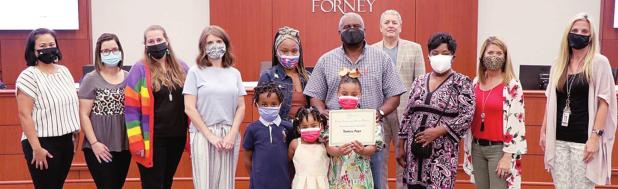 Tamire Pope Named Forney ISD Elementary Student of the Month