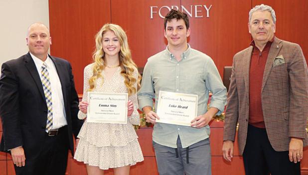 Emma Stoy and Luke Heard Recognized for Earning Commended Scholars on their PSAT Scores