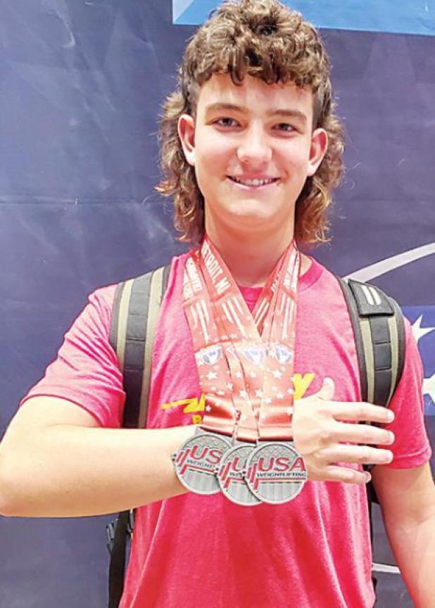 Forney Barbell Club Competes at National Championships
