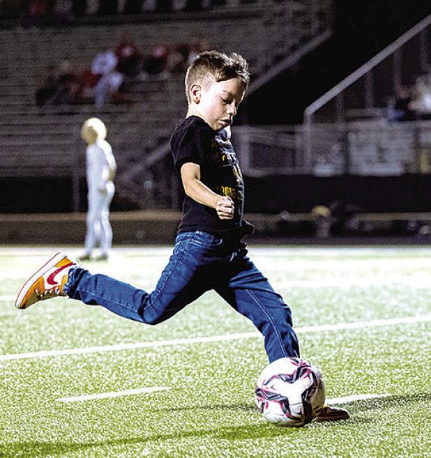 Crandall High School Boys Varsity Soccer Team Honor Fallen Teammate
