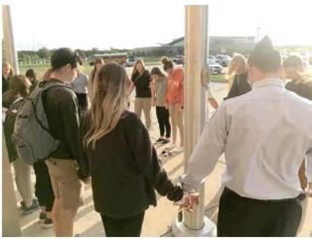 Forney High School Students Gather for See You at the Pole