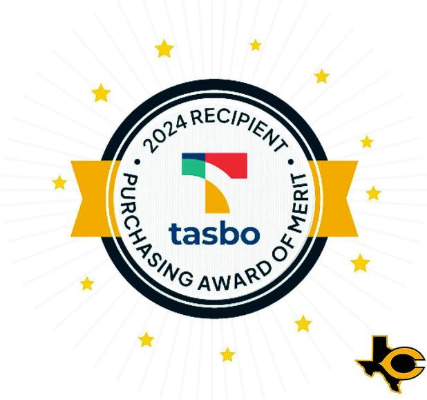 Crandall ISD Purchasing Department Earns Prestigious Award of Merit