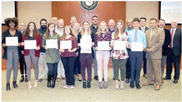 School Board Recognizes High School Bands