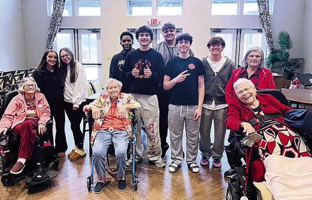 Game On! Forney Teens Take Over Game Day at Senior Community