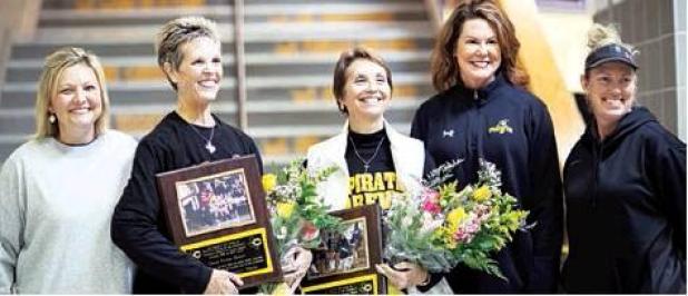 Crandall Coaches Honored for Fifty Years of Combined Service