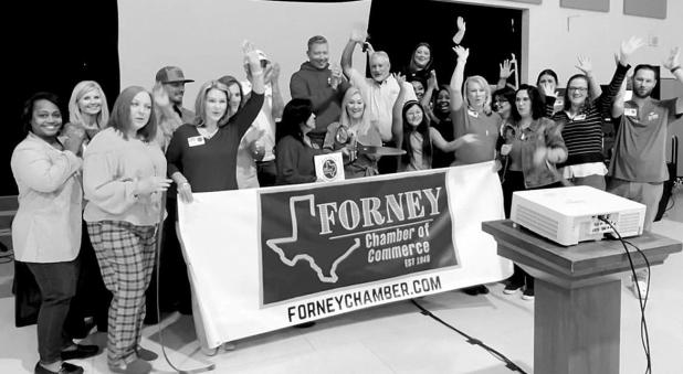 Forney Chamber Ribbon Cutting