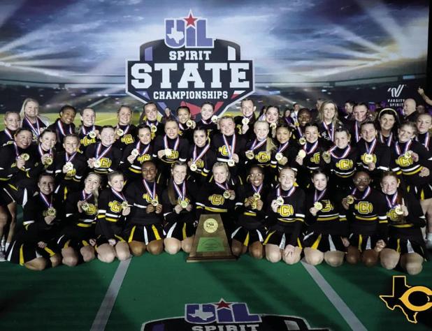 Crandall High School Cheer Claims 5th State Championship in Six Years