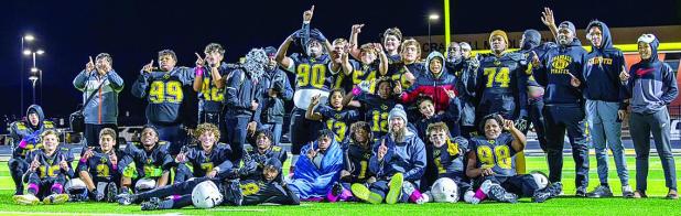 Undefeated Crandall Middle School Football Teams Win Bet with Coach Luecke