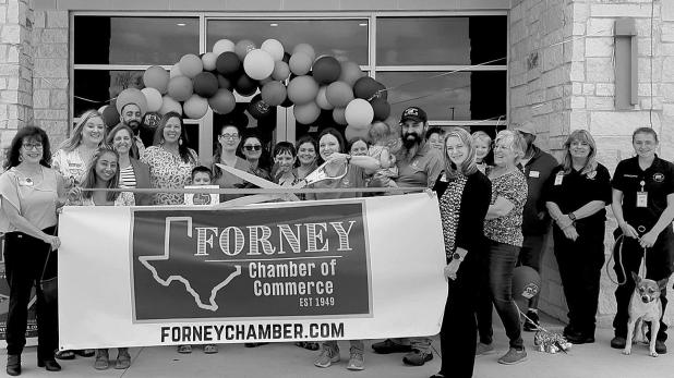 Forney Chamber Ribbon Cutting