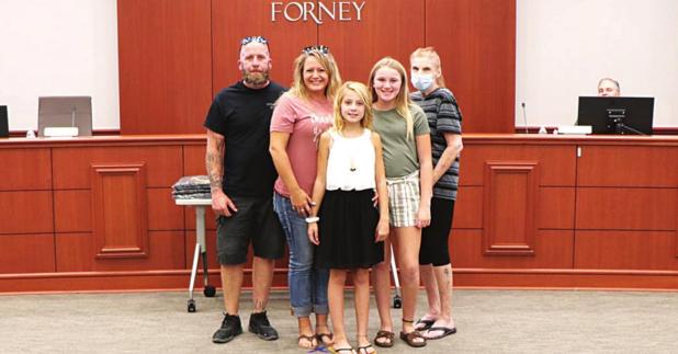 Kenzlee Ottwell Named Forney ISD Elementary Student of the Month