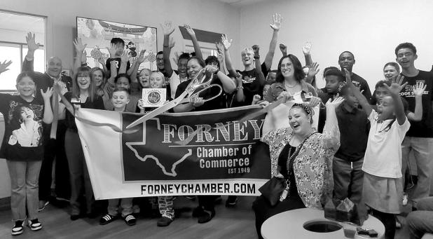 Forney Chamber Ribbon Cutting