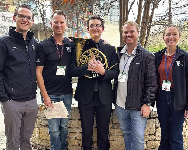 FHS Band Member Dylan Traylor Performs With Texas All-State 6A Concert Band