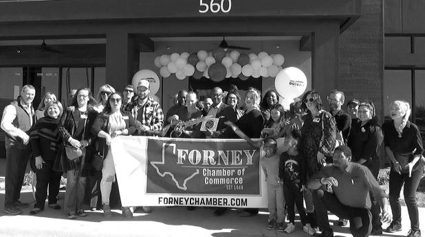 Forney Chamber Ribbon Cutting