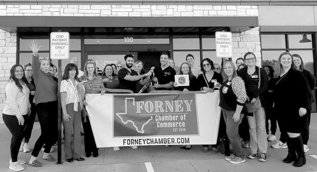 Forney Chamber Ribbon Cutting